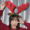 Leuchtender Elchhaar-Reif Geweih Stirnband Weihnachtsdekoration Leuchtendes Stirnband Mädchen