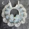1PC Bib Scarf Bowknot Collar Neckerchief Lace Cat Dog Pet