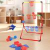 2 in 1 Outdoor Bucket Game Set Portable Carnival Games Combo Set  Backyard Game Supplies