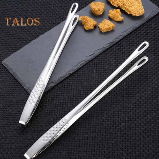 Pinza para barbacoa ahuecada, Clip para comida de acero inoxidable 304, Clip duradero para bistec a la barbacoa, herramientas de cocina, suministros para el hogar