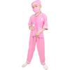 ANPHILE Kids Veterinarian Costume, Kids Doctor Vet Costume Outfit Pretend Play Dress Up Set for Halloween