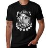 Rpg Class Series Paladin White Text Tshirt Casual Loose Daily Wear Tshirt