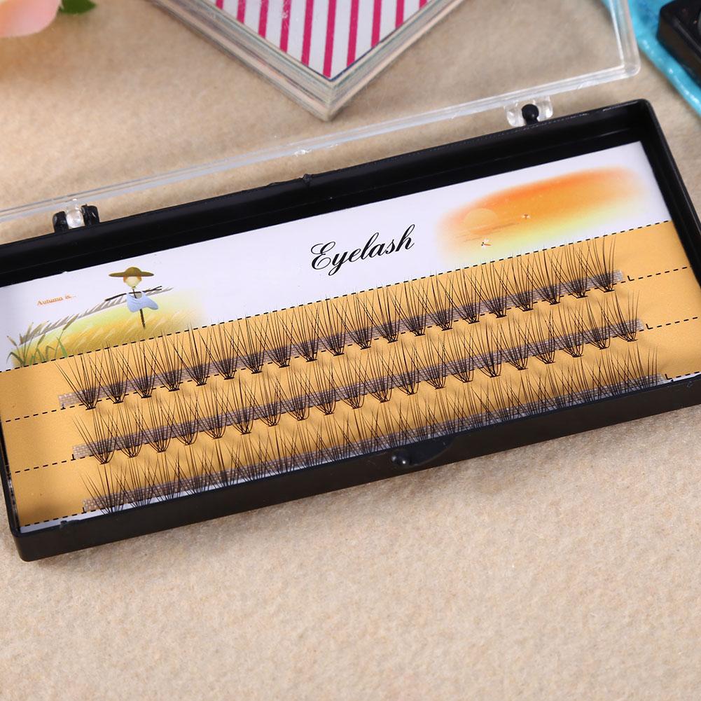 

Натуральные мягкие накладные ресницы для наращивания ресниц Deluxe Lashes VOLUME Flase Fans 3d Eyelashes(11мм)