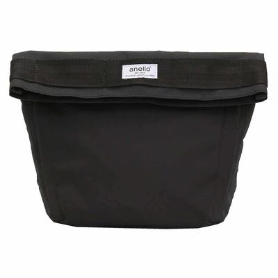 Mini Shoulder Bag A5 Multiple Storage OLIVE ATS0921 Black [Anello]