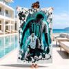 World Cup Celebration Messi Beach Towel, Quick-drying, Easy To Care For, Suitable for Both Fitness and Beach Vacations,Sports Essential
