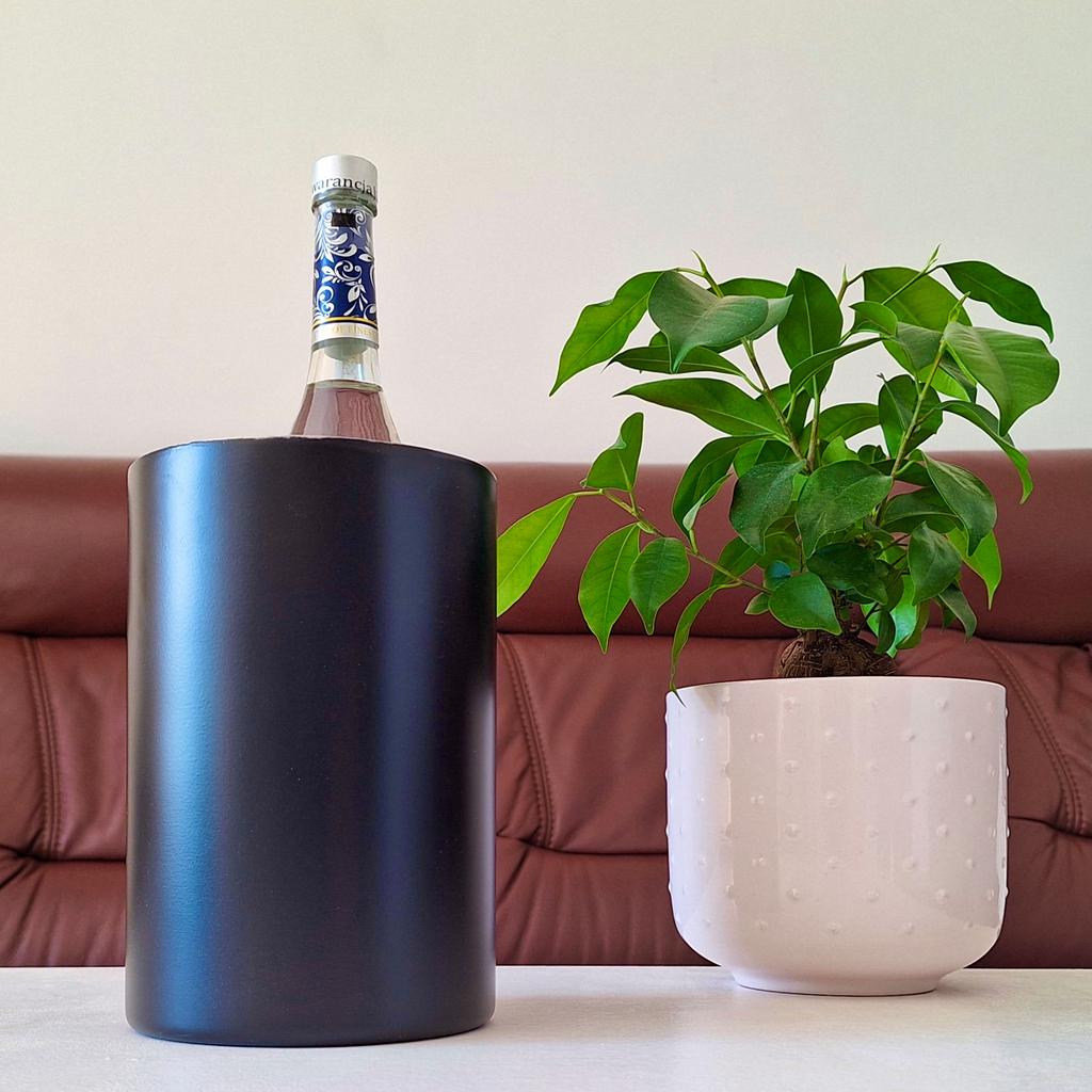 ICE BUCKET 1.5L BLACK BOTTLE BUCKET