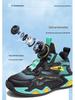 Shuangxing Kids' Mesh Running Shoes - 2025 Autumn/Winter, Non-slip, Shock Absorption, Lightweight for Boys and Girls.
