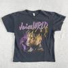 TeeStyled Juice WRLD Grafik T-Shirt Herren Größe Medium Schwarz Kurzarm Rap Tee Unisex T-Shirt