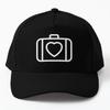 U2 Heart Suitcase Icon Walk On Whit  Baseball Cap Hat Women Sun Hip Hop Summer Fish Outdoor Casquette Casual Printed Black