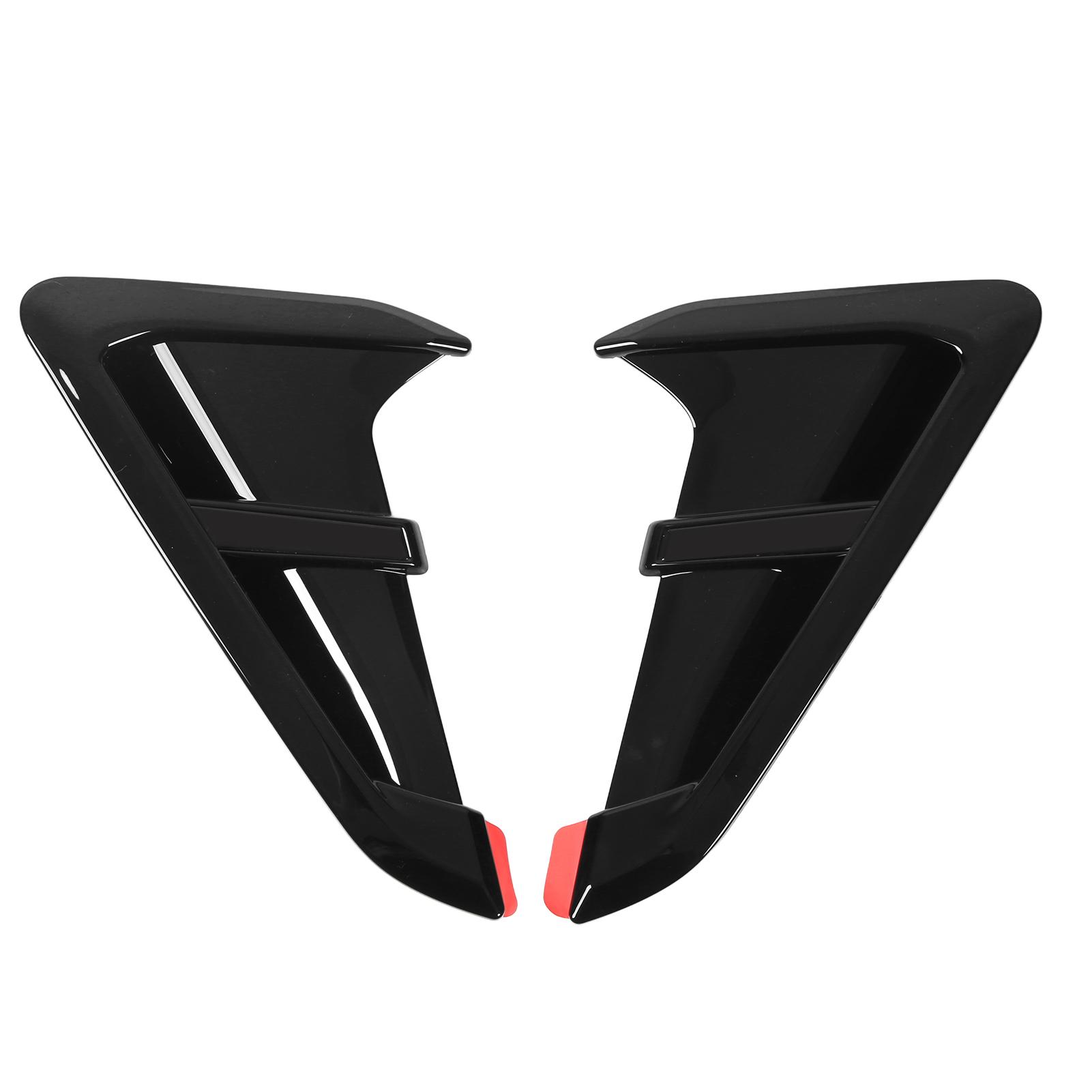 

2pcs Gloss Balck Side Air Duct Vent Trim Covers Replacement for X4 G02 20192022