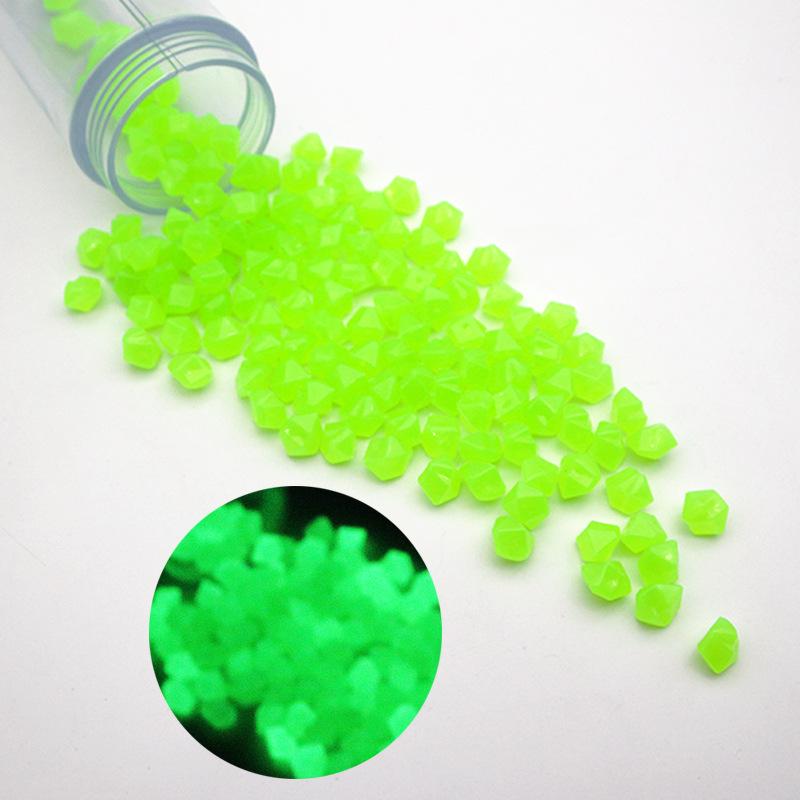 Künstlicher leuchtender Rhombusstein für Aquarium- und Gartendekoration