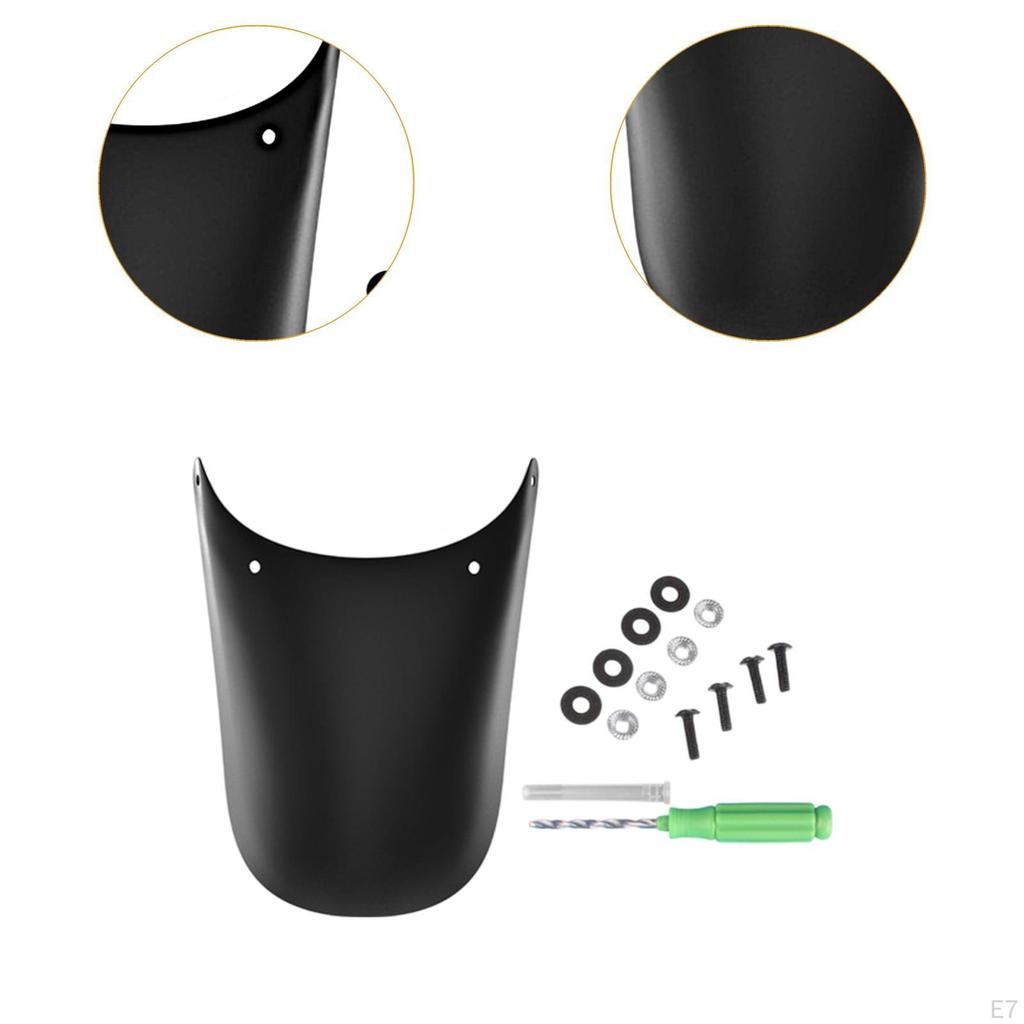 Set Paraspruzzi Moto Estensione Protettiva Flap Montaggio Semplice Parafango Moto