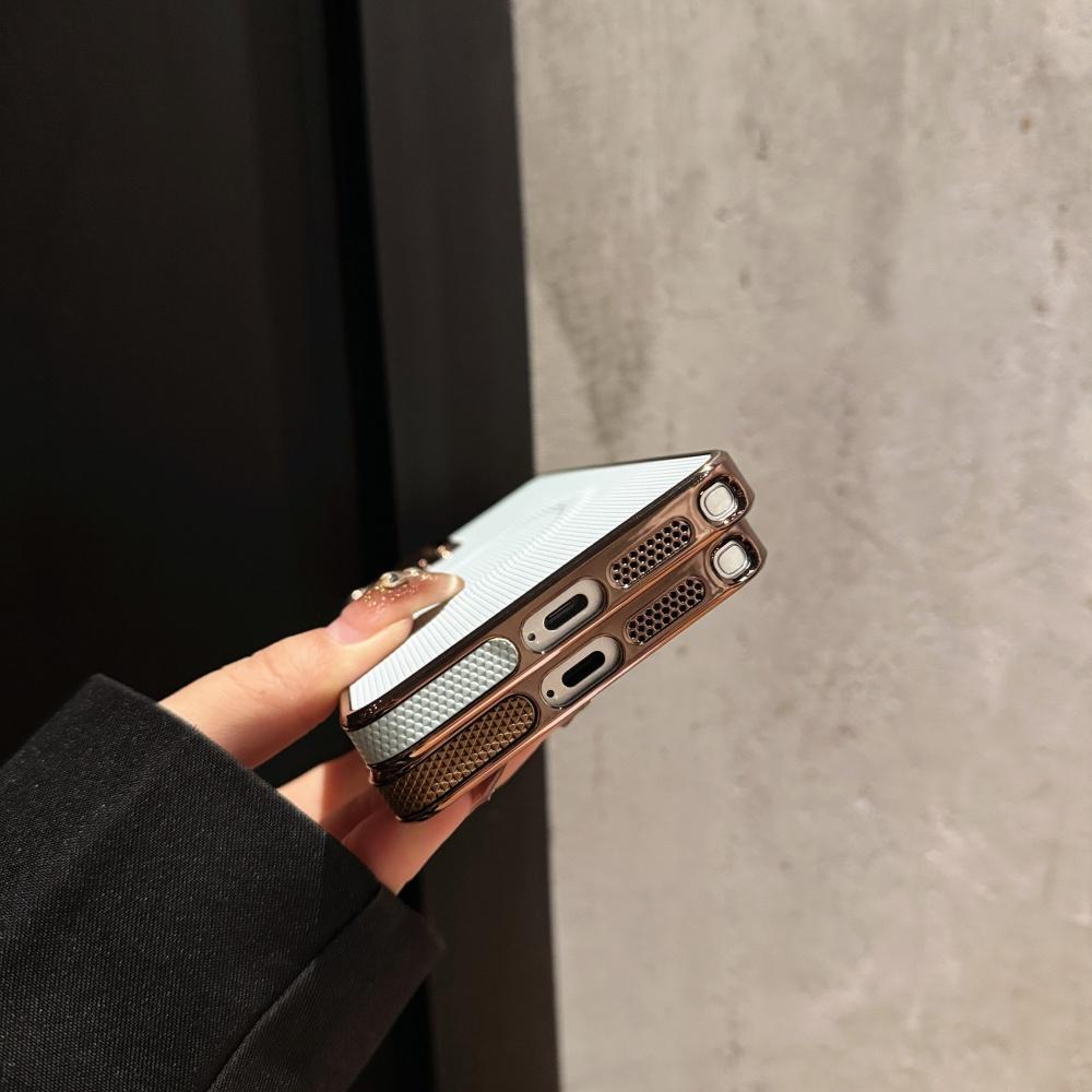 Leather Magnetic For Magsafe Case Samsung S26 S25 S24 FE S23 S22 Ultra Plus Cooling Soft Bumper Shockproof Protect Cover
