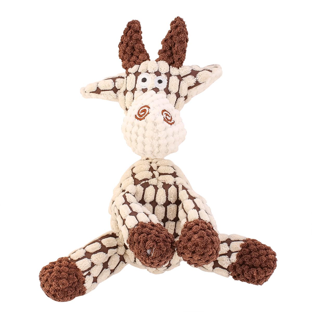 2023 Present Fancy Plush Toys for Cats Dogs Pets Under 6 Dollars Squeaky Voice Cow Shape