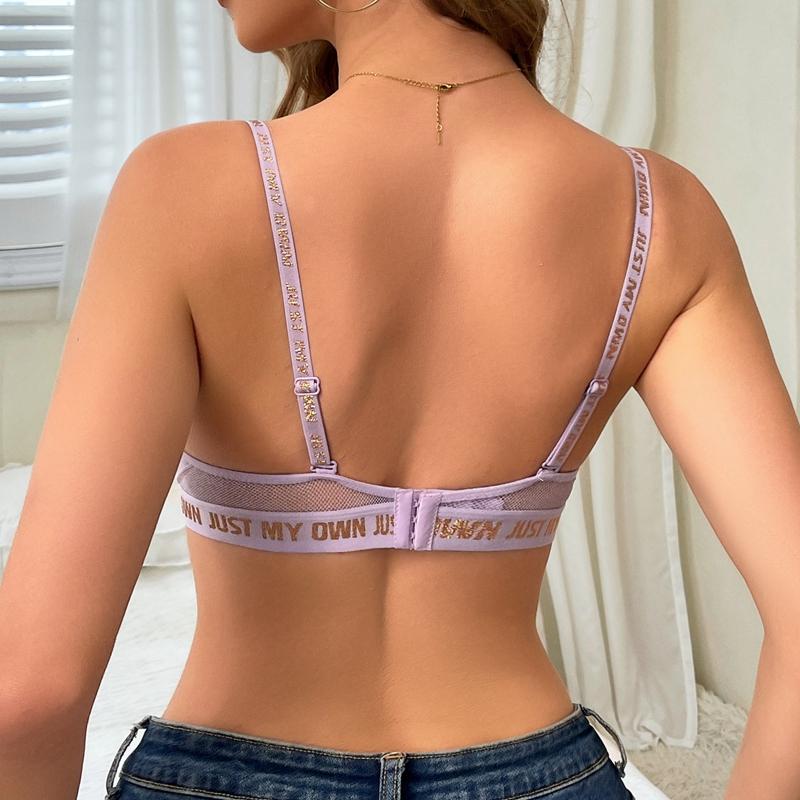 4 шт. женский бюстгальтер пуш-ап с сетчатым нижним бельем — фото 3