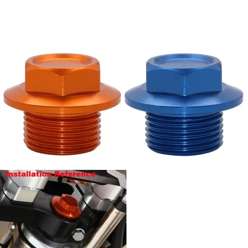 Steering Stem Nut Head Bolt Axle Screw For KTM 125-690cc EXC EXC-F SX SX-F EXC-R XC XCW XC-F TPI SIX DAYS Enduro SMC 2003-2024