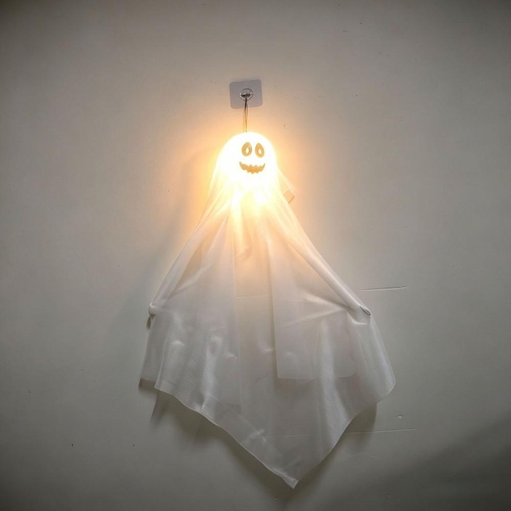 Outdoor Tree Hanging Spooky Outdoor Decor Light Up Ghost Decorations Halloween Party