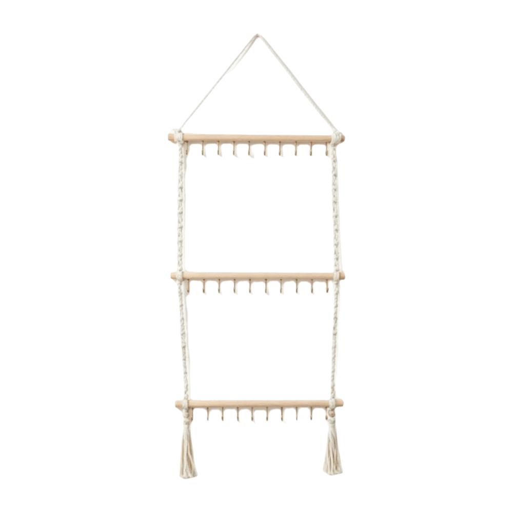 Space Saving Wall Hanging Hook Bohemian Style Wall Organizer Home Decor Wall Mounted Hook Storage