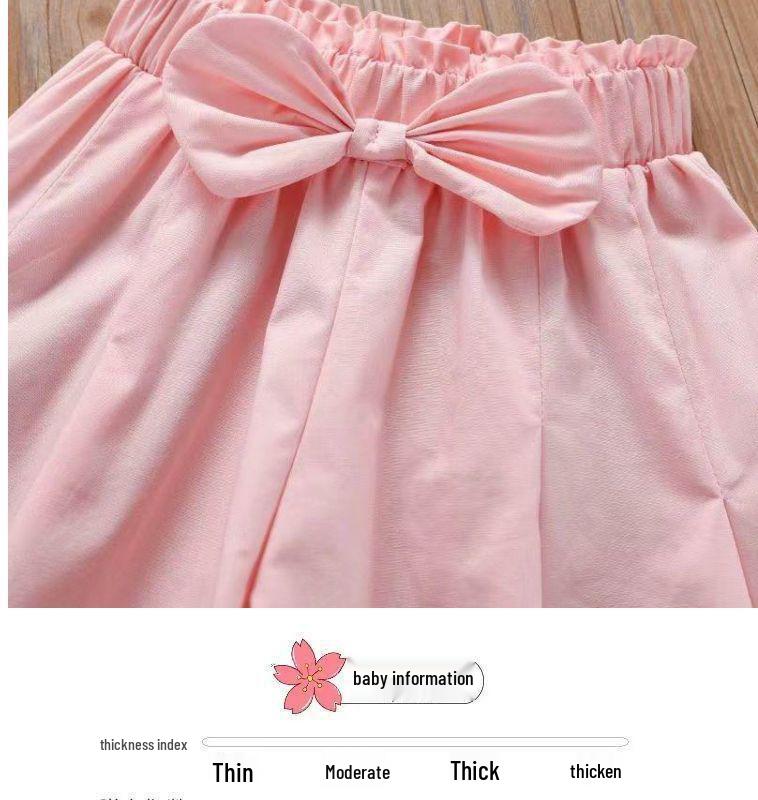 Letnie Szorty Casualowe Pięciopunktowe dla Dziewczynek 2025 - Dziecięce Lekkie Szorty Hot Pants dla Małych i Średnich Dziewczynek