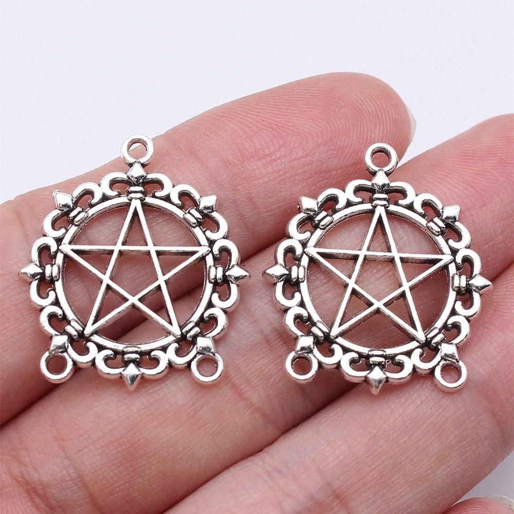 Accessoires Pièces Connecteur Boucle d'Oreille Rond Multi-Trous Fournitures de Bijoux de Mariage ZA044
