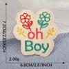 Embroidered Clothing Accessories: Adhesive Patches for Shoes, Hats, and Bags