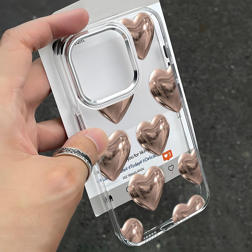 Capa de telefone transparente para iPhone 11 12 13 iPhone 13 14 15 Pro 15 16 Pro Max Samsung A15 A16 A25 A26 A55 A56 S25 S24 S22 S23 Ultra S25 Edge