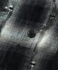 Lekim Grunge Check Shirt (Black)
