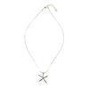 Starfish Pendant Choker Alloy Material Neck Jewelry Party Jewelry Beach Jewelry