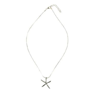 Starfish Pendant Choker Alloy Material Neck Jewelry Party Jewelry Beach Jewelry