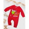 Set de topuri+pantaloni cu mâneci lungi cu imprimeuri de Crăciun Seturi de potrivire pentru familie