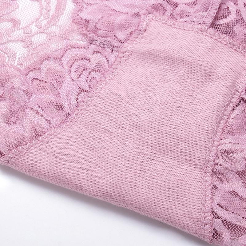 Unsichtbare nahtlose Bikini-Unterwäsche für Damen, hohe Taille, florale Spitzenhöschen, Übergröße, Hipster-Körperformer, Butt Lift Knicker