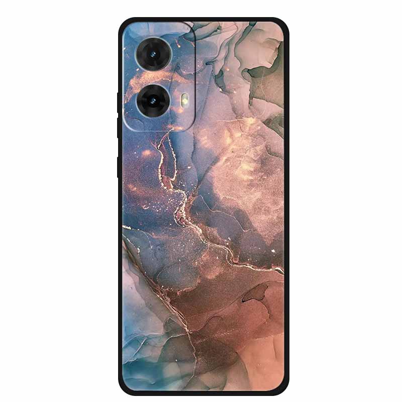 6.67"For Moto G85 5G Case Marble Soft Silicone Bumper Phone Back Cover For Motorola Moto G85 XT2427-3 TPU Capa MotoG85 G 85 Case