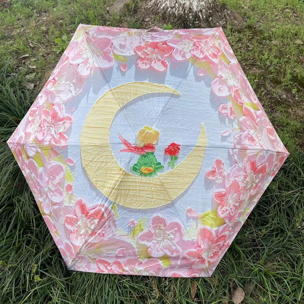 50% Reducere Umbrelă Mini Ultralight de Soare pentru Femei - Compactă, Portabilă, Design Capsulă Pliabilă