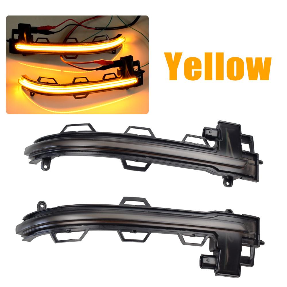 Semnalizare dinamică LED pentru oglindă laterală cu lentilă fumurie, pentru BMW X3 F25 X4 F26 X5 F15 X6 F16 2014-2018