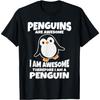 Awesome Cartoon I Am a Penguin Shirt for Penguin Lovers T-Shirt(1)