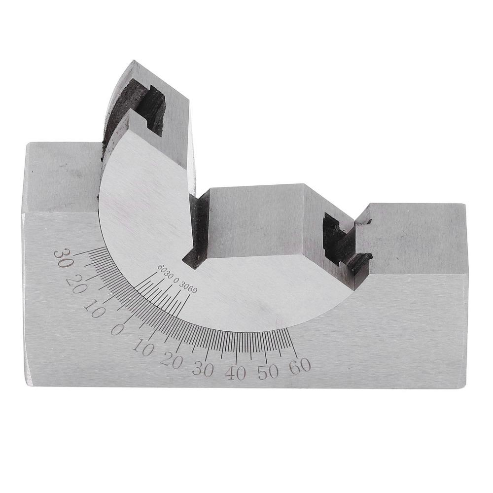 Alloy Steel Material Micro Gauge Block 0-60° Range Adjustable Angle Block For Milling Machine