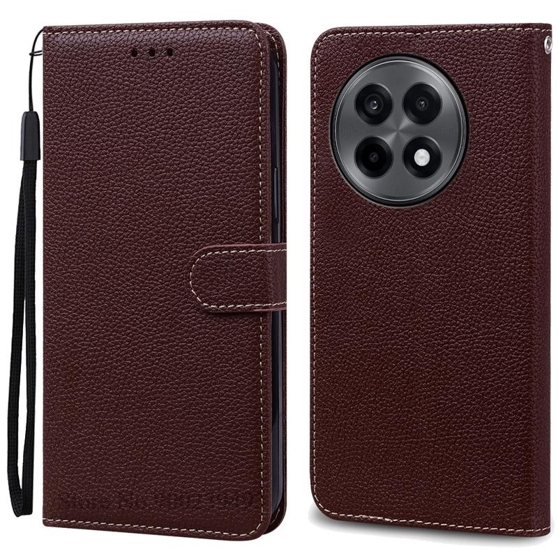 Etui portfelowe ze skóry z klapką dla Oneplus 13R dla One Plus Oneplus 13R etui książkowe pokrowiec na telefon Coque Fundas