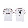 Vintage Football Jersey Zidane Atletico Madrid Ronaldo Ronaldinho AC Santos Roma Retro Soccer Shirt Unisex