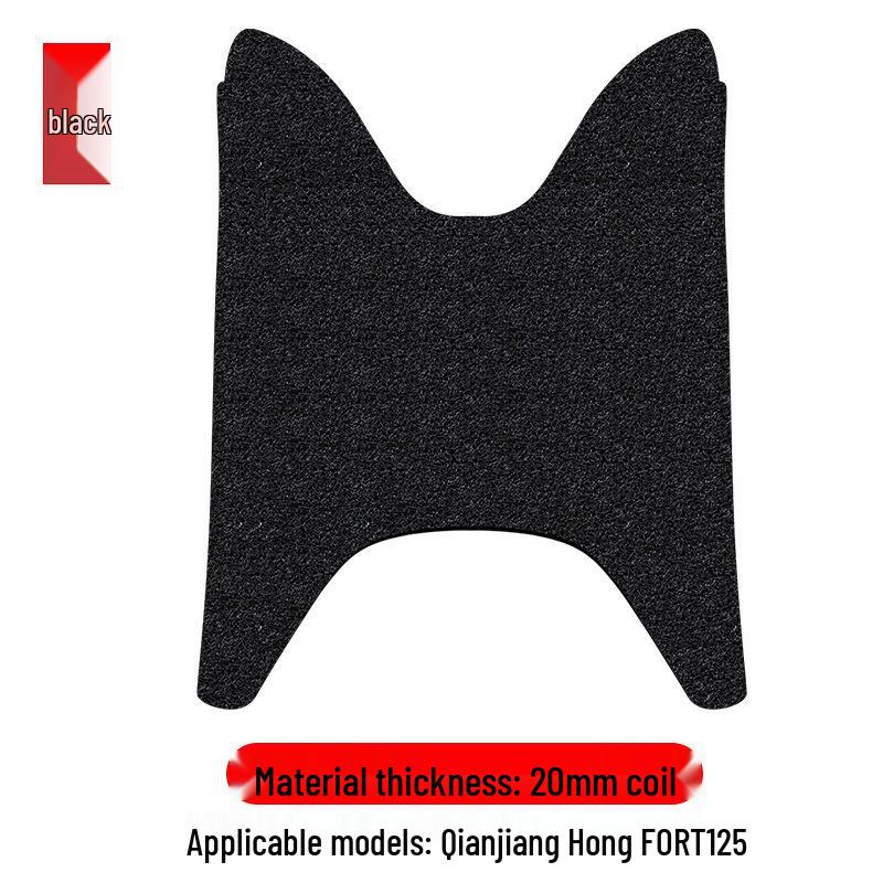 Waterproof Footrest Silk Ring Pad for Qianjiang FORT125 Hong Scooter QJ125T-6J/K