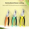 Gardening Shears Ergonomic Handle with Sharp Blades Durable Garden Pruning Shears For Harvesting Flower Fruit Labor Saving Tool
