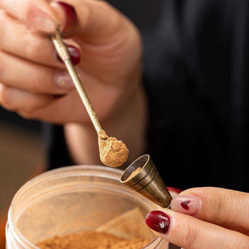 Alloy Incense Cone Making Kit DIY Handmade Craft Durable Set with Spoon for Home Meditation Yoga Lover Gift Choice