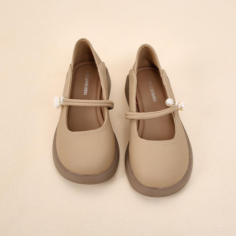 Weiche Leder Mary Jane Schuhe flache Einzelschuhe Damen 2025 Sommer neu Zwei-Wege Slipper mit Röcken kleine Lederschuhe Mode