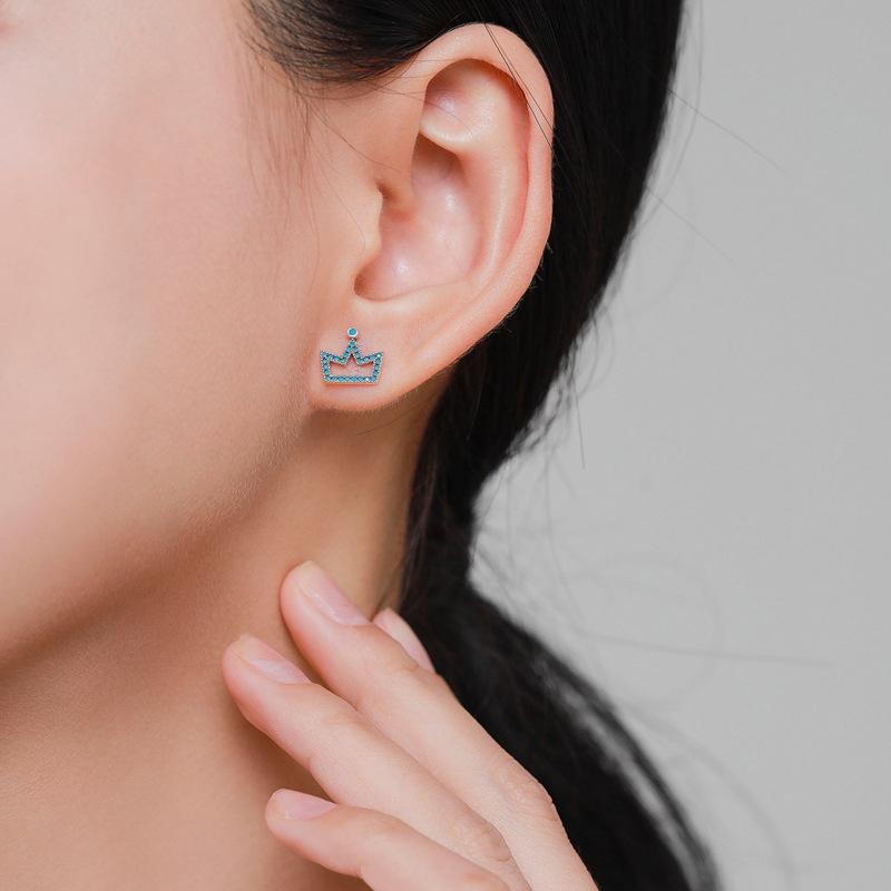 Tancise 925 Sterling Silber Türkis Ohrringe Tropfen Ohrringe für Frauen Hochzeit Party Geschenke