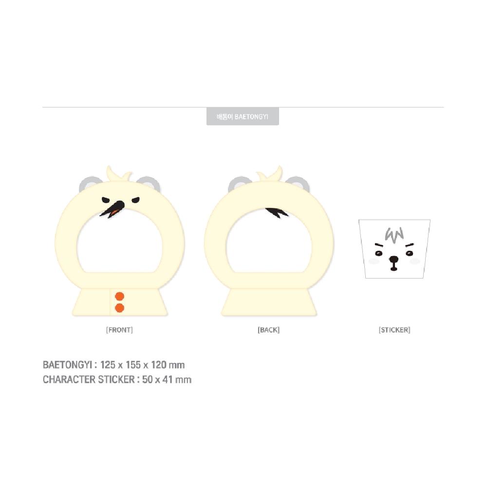 2025 MONSTA X CONNECT X Официальный MD MONMUNGCHI Световой посох Накидка BAETONGYI