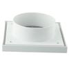 1pc Grille Air Outlet Plastic Grille Fresh Air Exhaust Outlet Duct Vents Cover For Exhaust Fans Air Circulation Ventilation Need