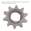 10 Teeth Sprocket, 25H 10T Motor Sprocket H Hole 1020 Motor Sprocket H Hole Stable Performance High Hardness Steel Pinion Gear