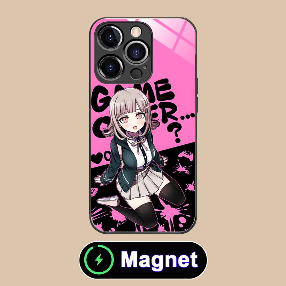 

Danganronpa Chiaki Nanami Phone Case for iPhone 17 16 15 14 13 12 11 Air Pro Max Plus Mini Glass MagSafe Cover iPhone 11 Pro Max