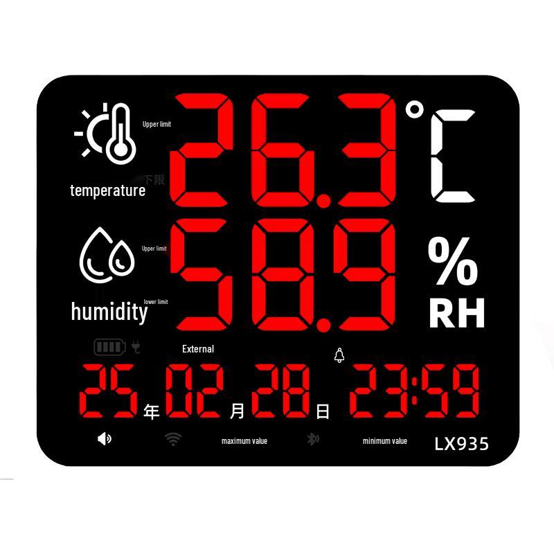 Rongce LX935 High-Precision Indoor Digital Thermometer Hygrometer (CN version)