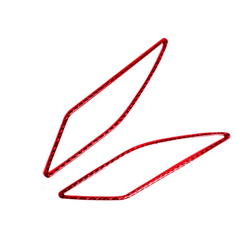 Red Car Interior Decoration Protection Carbon Fiber Sticker For Volkswagen VW Golf 7 GTI MK7 2014-2019 Auto Styling Accessories