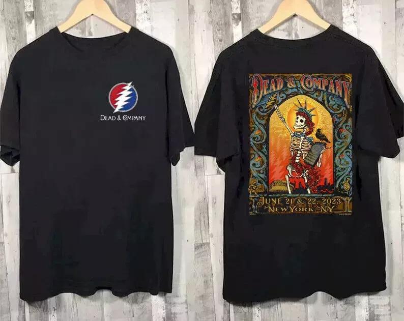 Футболка Dead & And Company Citi Field Нью-Йорк Тур 2023 L